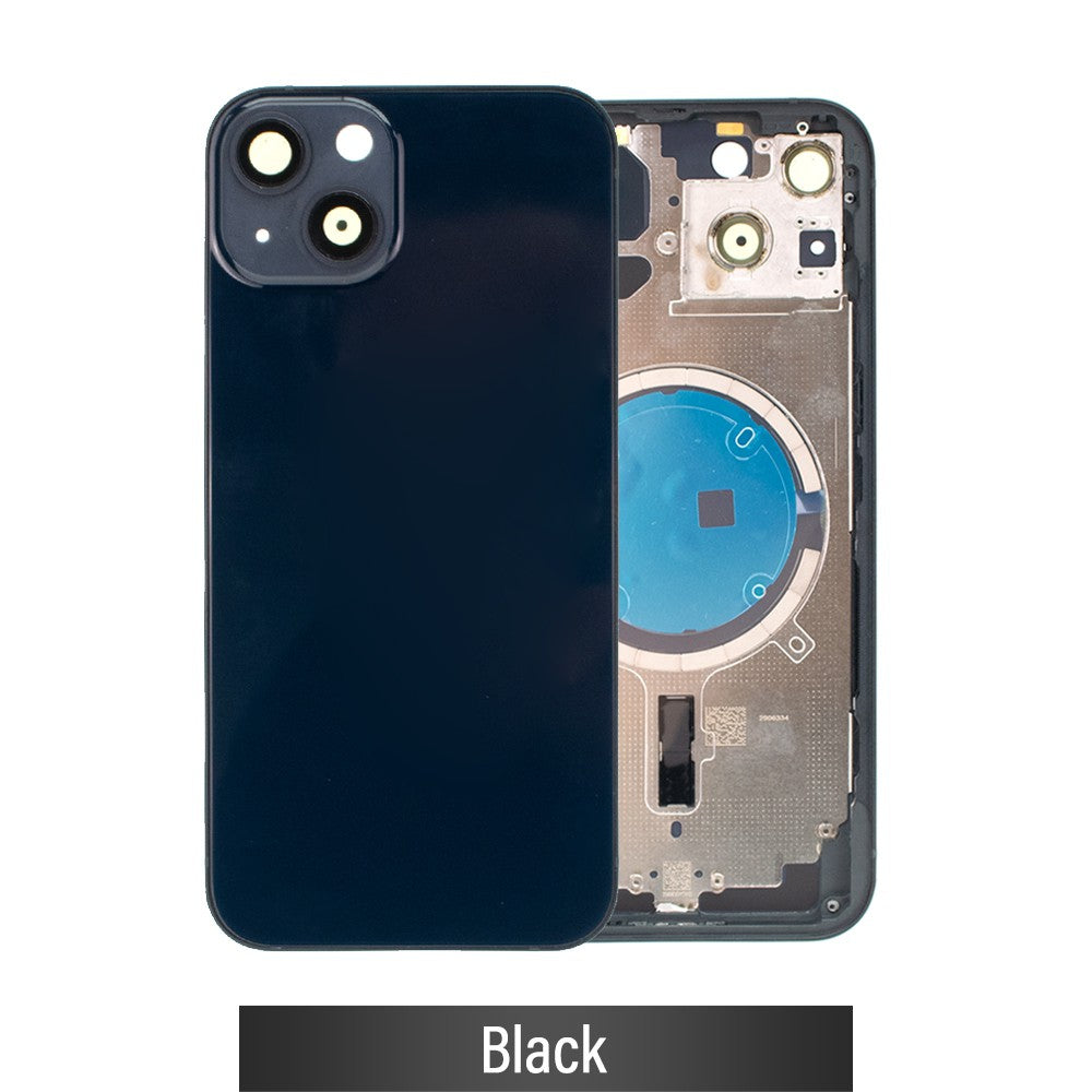Rear Housing for iPhone 13 (NO LOGO)-Black Rear Housing for iPhone 13 (NO LOGO)-Black